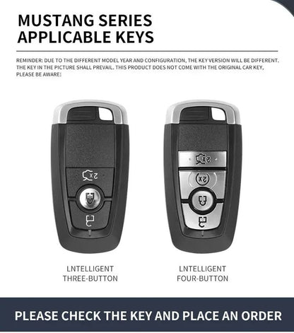 Zinc Alloy Car Key Case Cover For Ford F150 Raptor Remote Control Protection 5