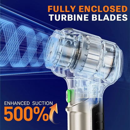 Cordless Car Vacuum Cleaner With Strong Suction And Portable Handheld Design 2