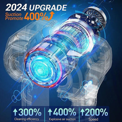 Cordless Car Vacuum Cleaner With Strong Suction And Portable Handheld Design 3