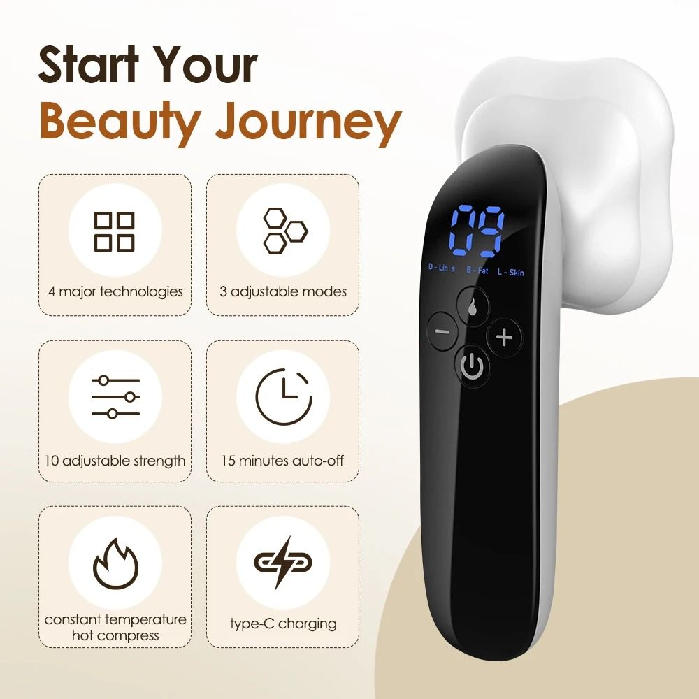 Cordless Electric Body Sculpting Massager For Belly Waist Arms Legs And Butt Fat Reduction 1