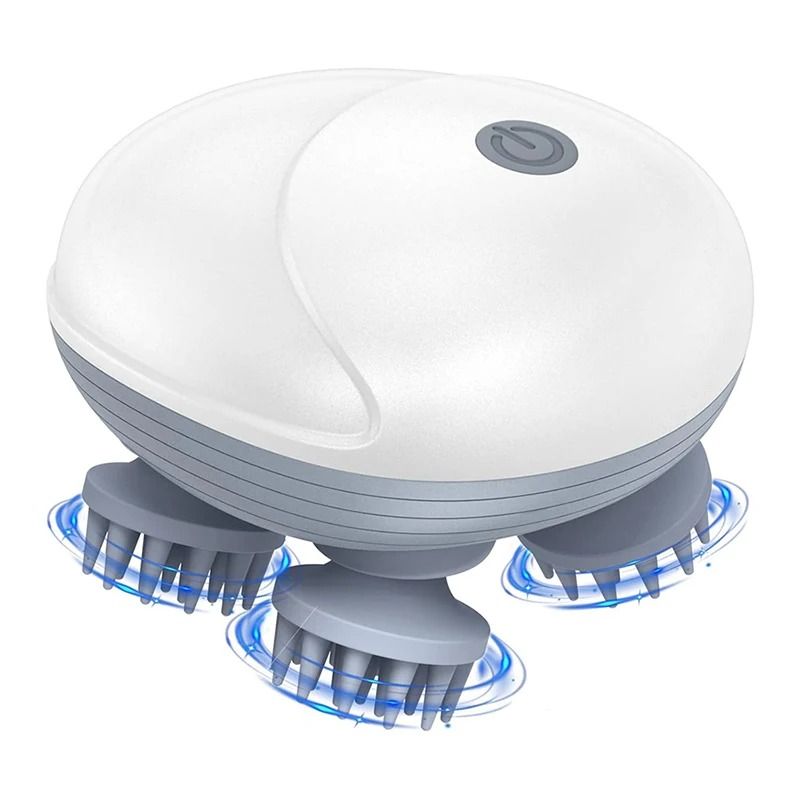 Electric Scalp Massager With Deep Tissue Kneading Vibration 1