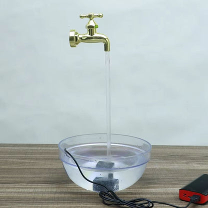 Floating Watering Can Fountain  Magical Garden Decor With Flowing Spout Effect 2