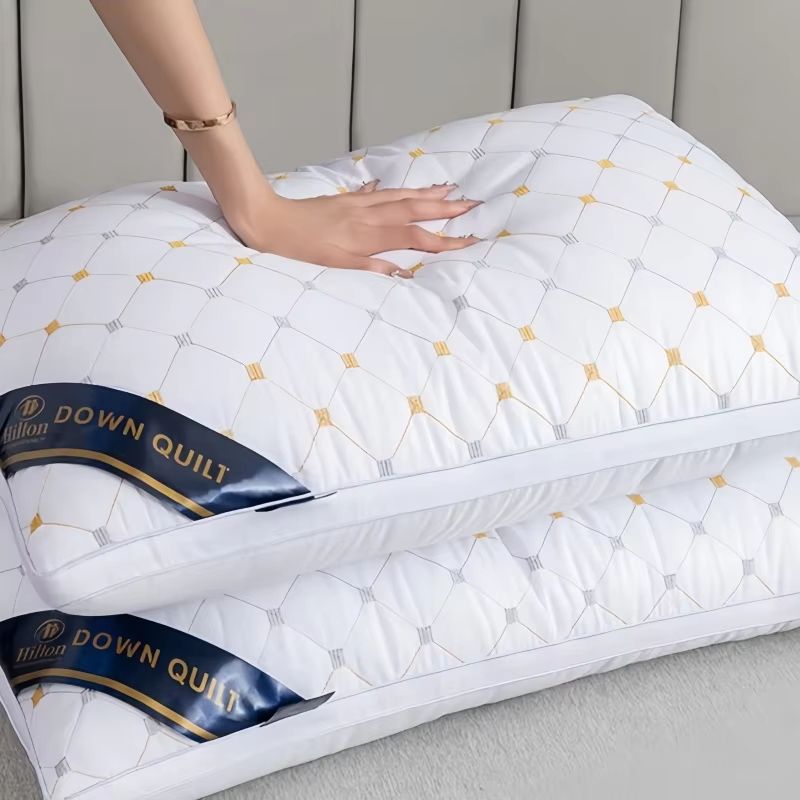 Soft Polyester Pillow Insert  Durable HotelQuality Bedding For Home  Dorm Use 1