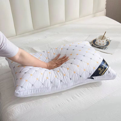Soft Polyester Pillow Insert  Durable HotelQuality Bedding For Home  Dorm Use 7
