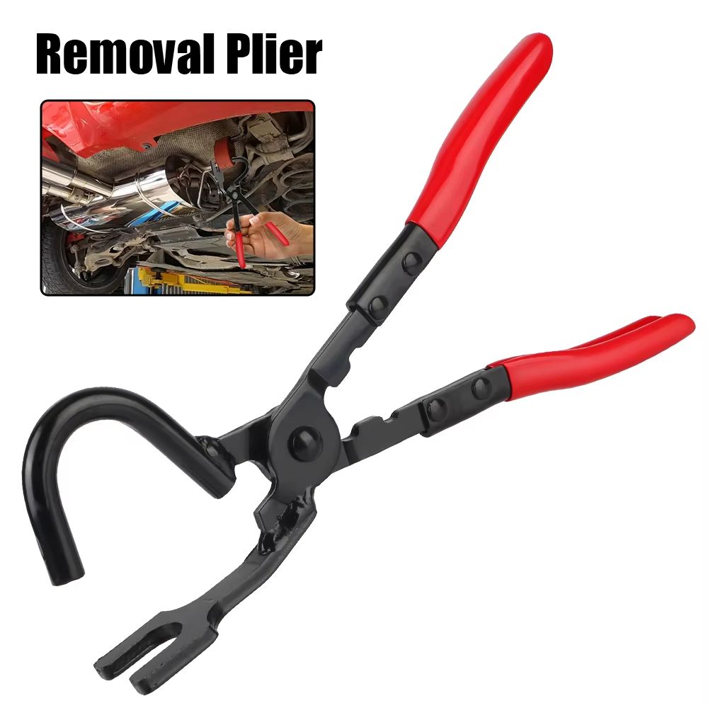Exhaust Hanger Removal Pliers – Heavy-Duty Auto Tool for Gasket and Rubber Pad Disassembly