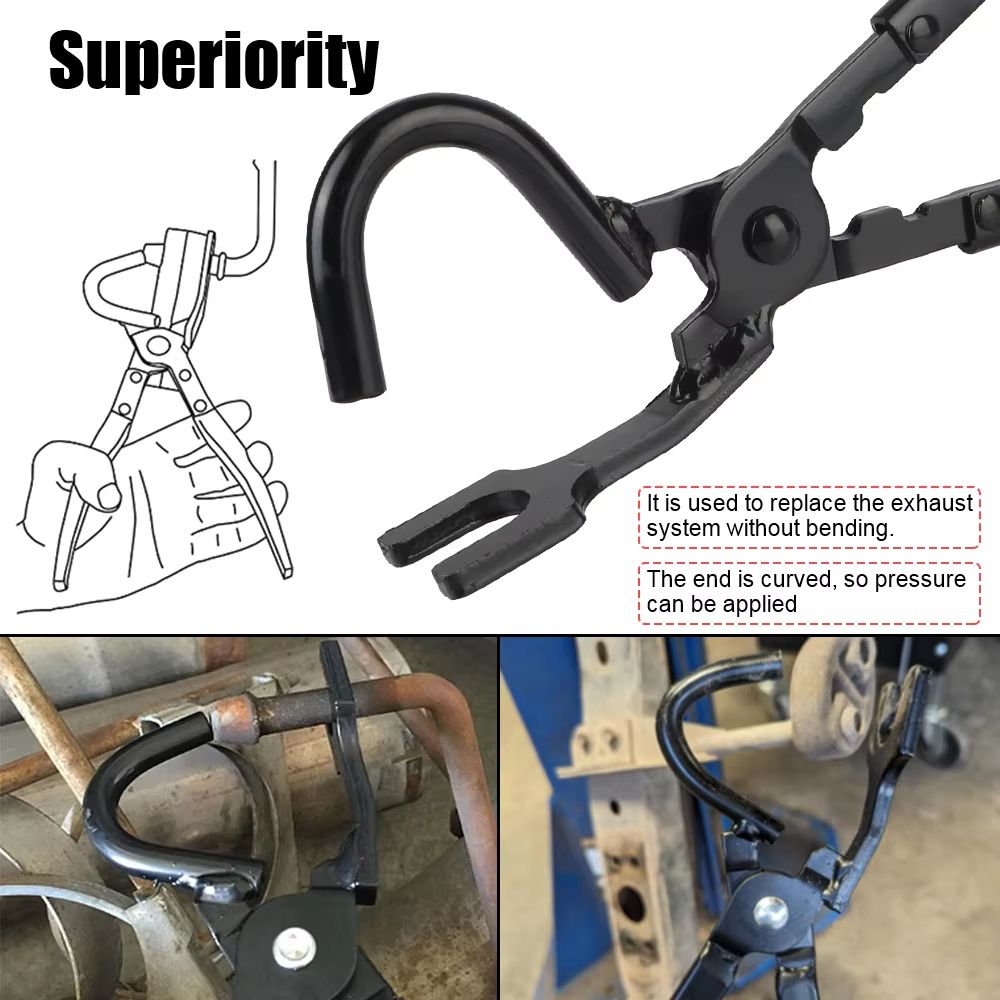 Exhaust Hanger Removal Pliers  HeavyDuty Auto Tool For Gasket And Rubber Pad Disassembly 3