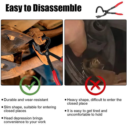 Exhaust Hanger Removal Pliers  HeavyDuty Auto Tool For Gasket And Rubber Pad Disassembly 4
