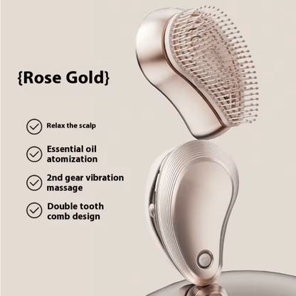 Electric Scalp Massager Comb With LED Atomizing Spray For Hair Growth 2