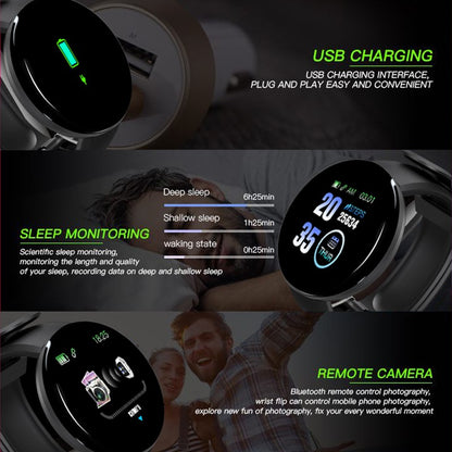 Smartwatch for Men and Women, Waterproof Fitness Tracker Watch, Blood Pressure Digital Monitor, Apple Watch Band