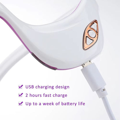 Electric Eye Massager  Rechargeable AntiWrinkle Eye Care Tool For Fatigue Relief 5