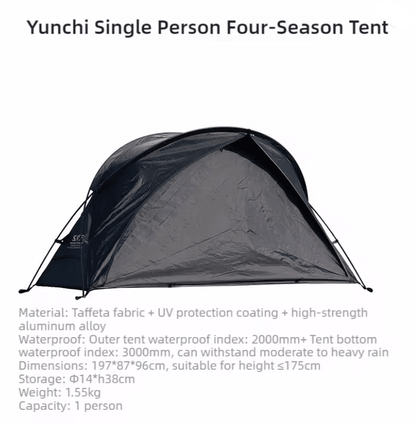 Four Season Lightweight Single Person Camping Tent 2