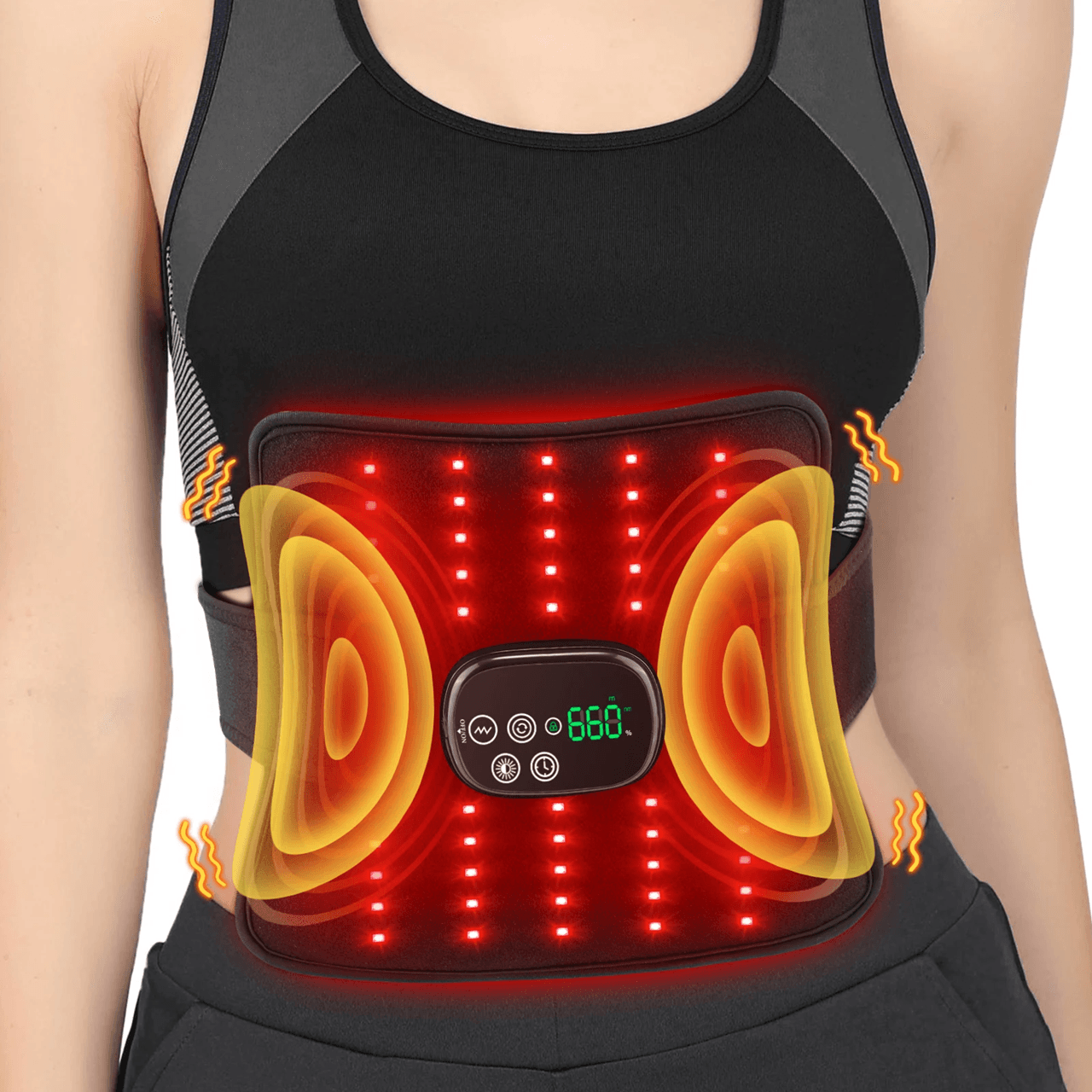 Infrared Knee Massager Heated Vibration Brace Wrap