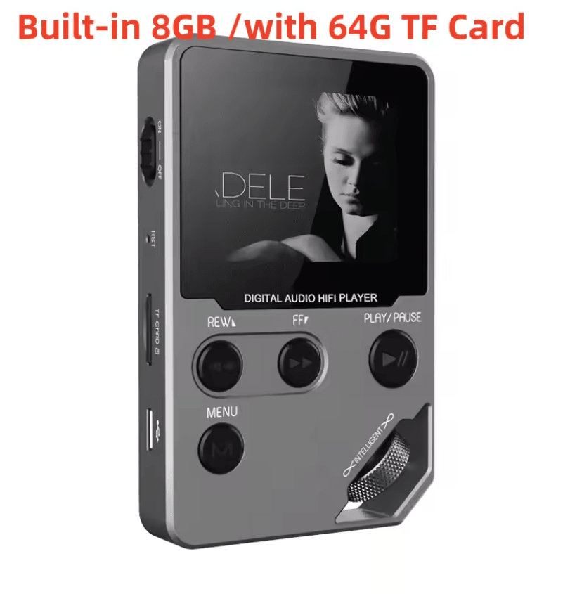 C5 8GB Lossless Bluetooth MP3 Player With FM Radio And Voice Recorder 4