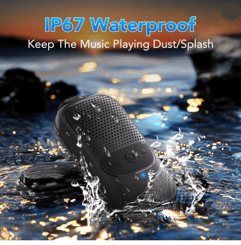 Mini Wearable ClipOn Bluetooth Speaker With ENC Mic 2