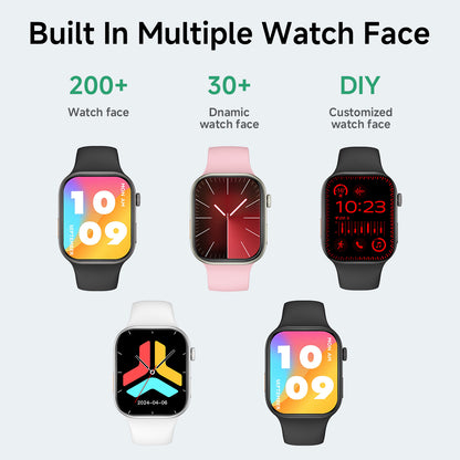 HD Screen Smartwatch, Bluetooth Call Fitness Tracker, Sleep and Health Monitor for Women, Men, Gift