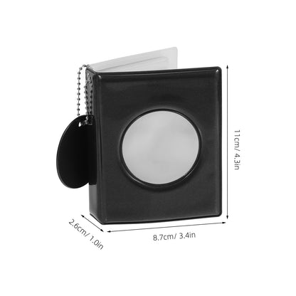 32pcs Photocard Holder Book, Mini Album PVC Display Pocket for Kpop Photos, Game Cards, Collector Scrapbook Photo Binder