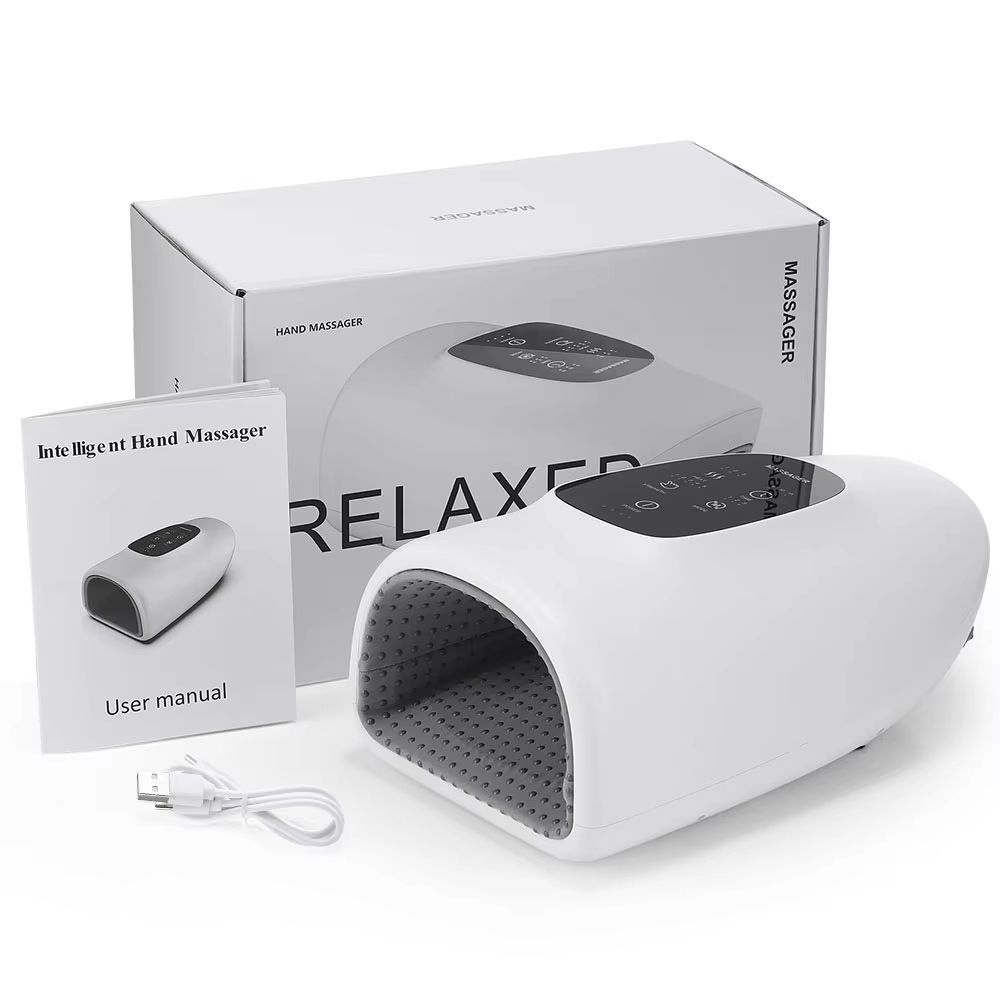ThermaPalm Airbag Hand Massager – Deep Kneading & Heated Palm Compression