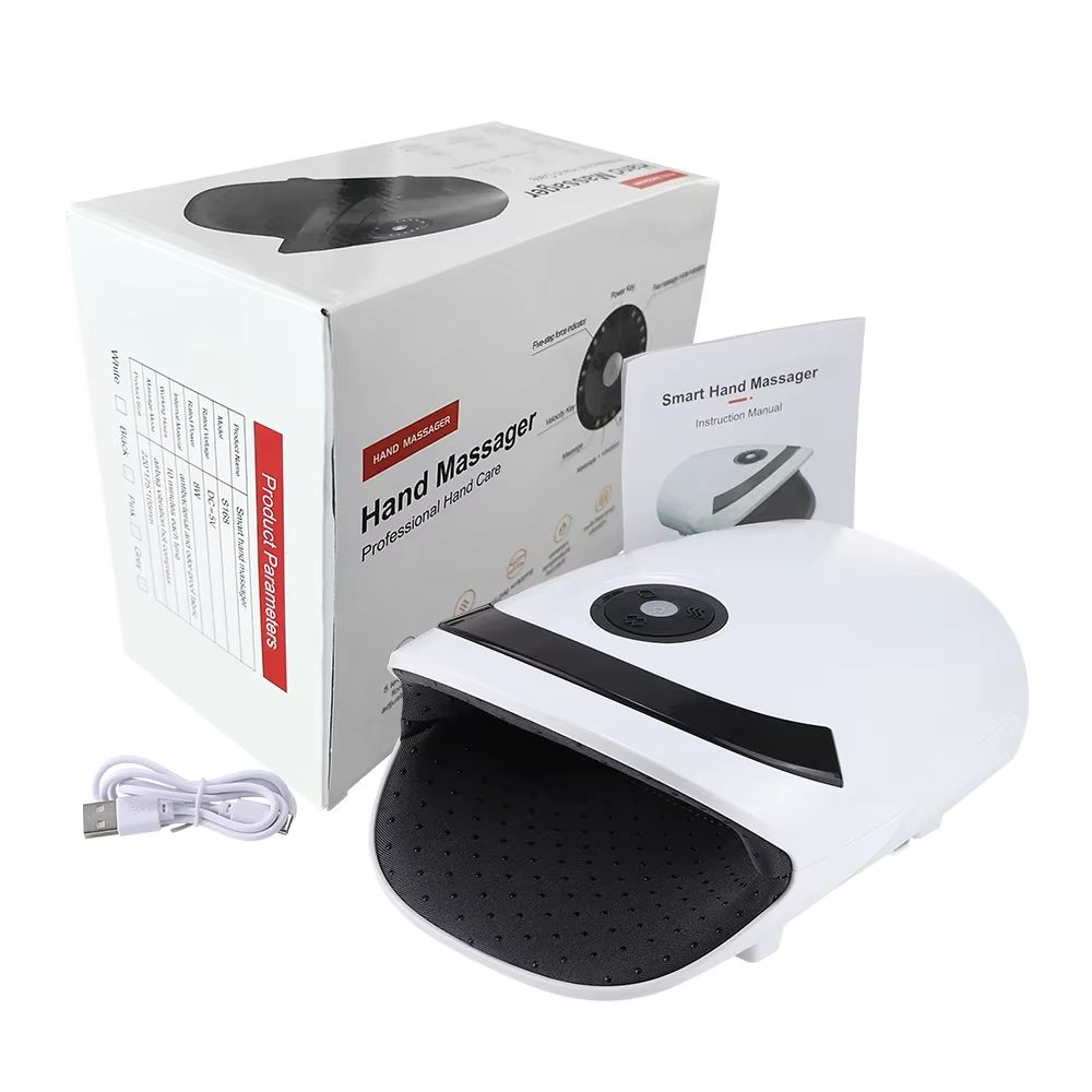 ThermaPalm Airbag Hand Massager  Deep Kneading  Heated Palm Compression 6