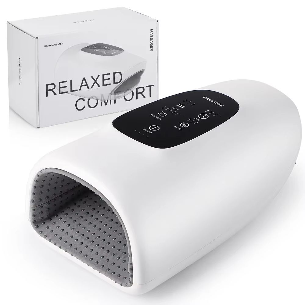 ThermaPalm Airbag Hand Massager  Deep Kneading  Heated Palm Compression 7