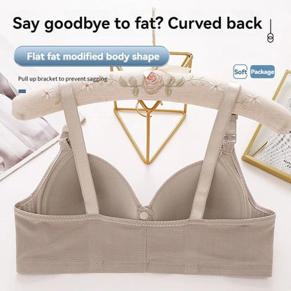 Front Buckle Push Up Bra For Women Comfortable Adjustable Thin Cup 1