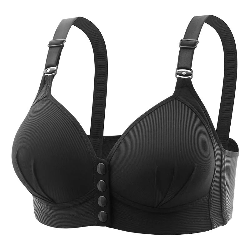 Front Buckle Push Up Bra For Women Comfortable Adjustable Thin Cup 4