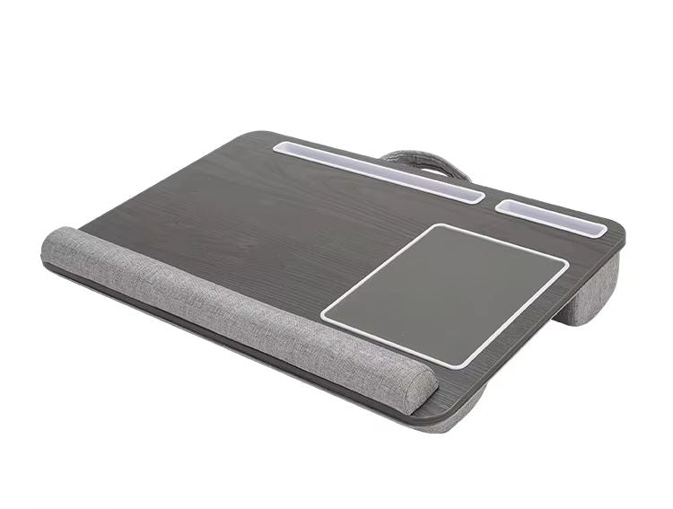 HomeEase SofaBed Laptop Desk With Embedded Mouse Pad  Antislip Double Groove Bar 7