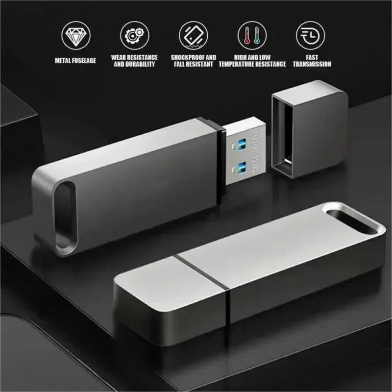 High Speed USB Flash Drive With OTG Support And Waterproof Metal Body 4
