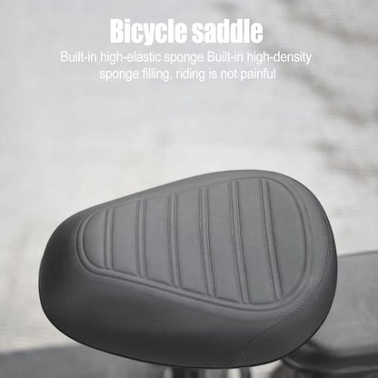 RideComfort Wide Spring Bike Saddle – Soft Breathable Shock-Absorbing Seat Cushion