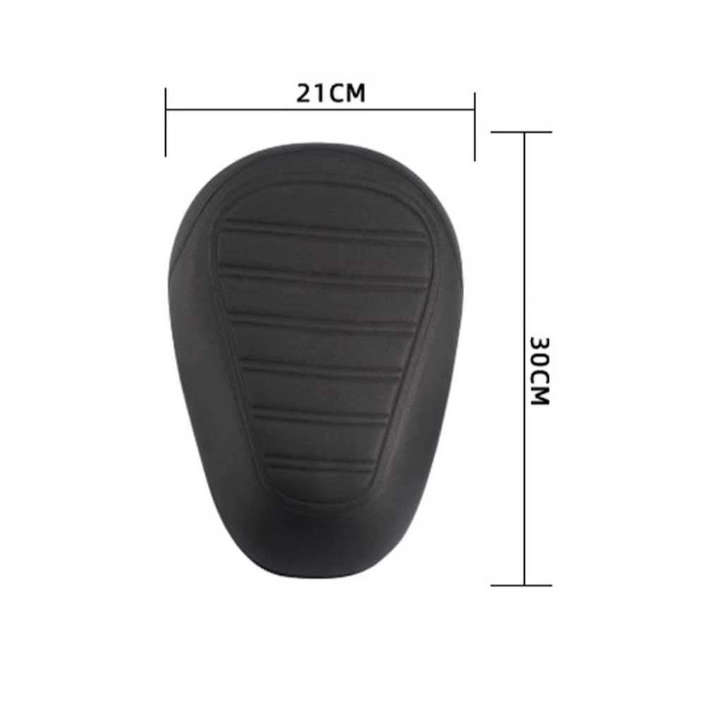 RideComfort Wide Spring Bike Saddle  Soft Breathable ShockAbsorbing Seat Cushion 5