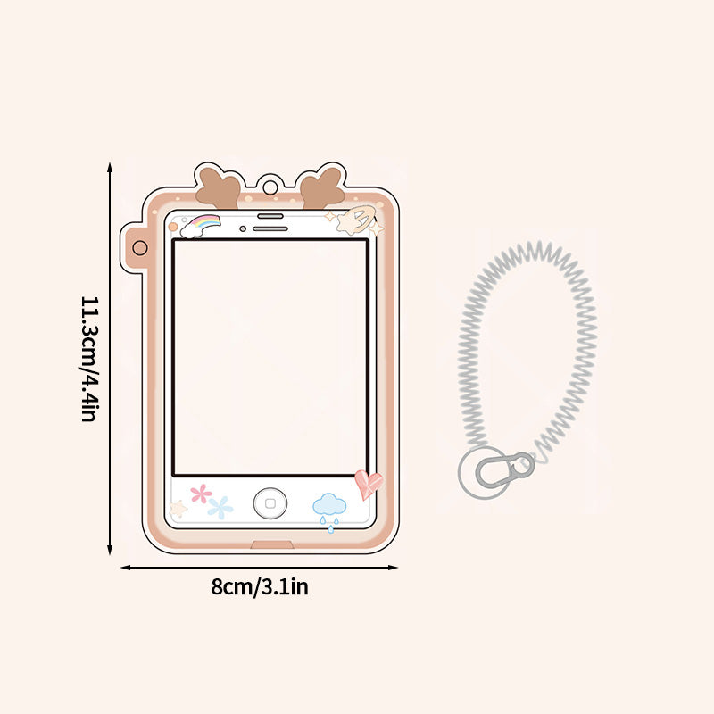 Acrylic Photocard Holder 3inch, Kpop Photocard Binder Transparent, Photo Display Stand & Idol Collectible Protector