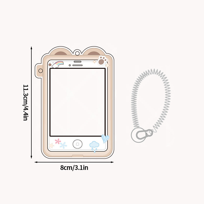 Acrylic Photocard Holder 3inch, Kpop Photocard Binder Transparent, Photo Display Stand & Idol Collectible Protector