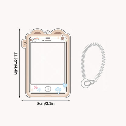 Acrylic Photocard Holder 3inch, Kpop Photocard Binder Transparent, Photo Display Stand & Idol Collectible Protector