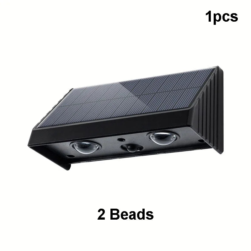 Solar Wall Light Outdoor Porch Lights Waterproof LED Automatic Lighting For Garden Yard Balcony Fen 8