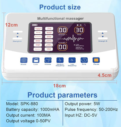 ReliefPulse 12Mode TENS And EMS Muscle Stimulator Device 5