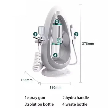 PureAqua 6in1 Hydra Dermabrasion Oxygen Facial Device 3