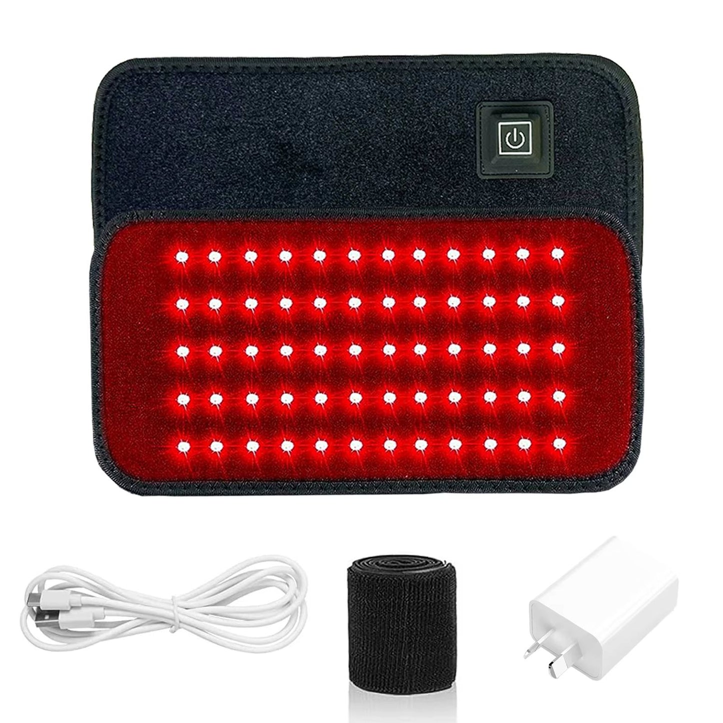 Red And Infrared Light Therapy Belt  60 LED Waist Slimming Wrap With 850nm  660nm Heat Therapy 9