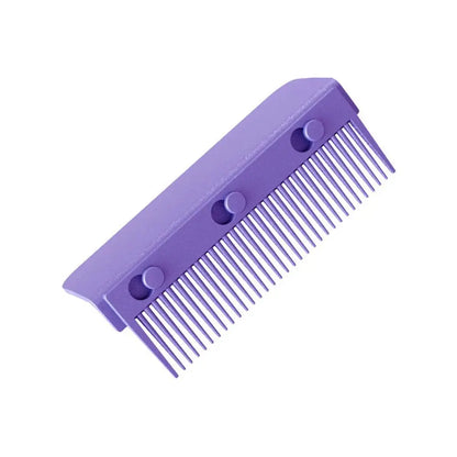 Hair Straightener Comb Flat Iron Comb Attachment, Clip On Grip Comb, Washable Reusable Styling Tool for Smooth Hair