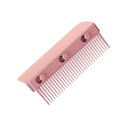 Hair Straightener Comb Flat Iron Comb Attachment, Clip On Grip Comb, Washable Reusable Styling Tool for Smooth Hair