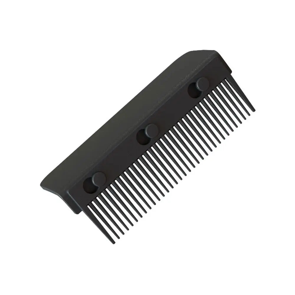 Hair Straightener Comb Flat Iron Comb Attachment, Clip On Grip Comb, Washable Reusable Styling Tool for Smooth Hair