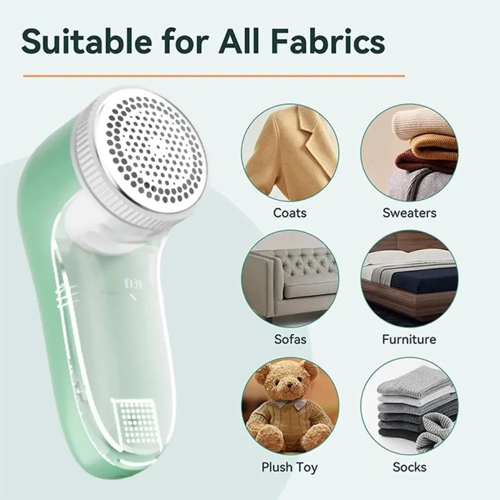 Electric Household Clothing Lint Remover Fabric Shaver For Cleaning Cat Hair Home Clothes Defuzzer  3