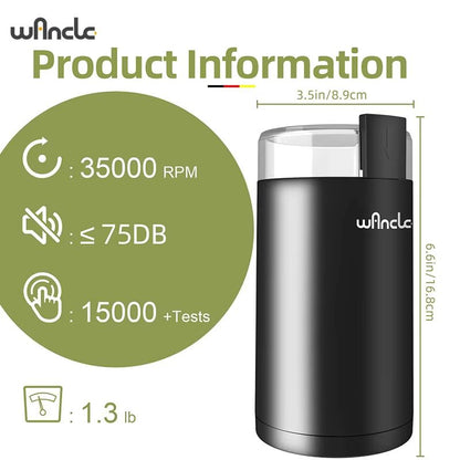 200W HighPower Coffee Grinder  Multifunctional Electric Bean Grinder For Home Use 220V120V 2
