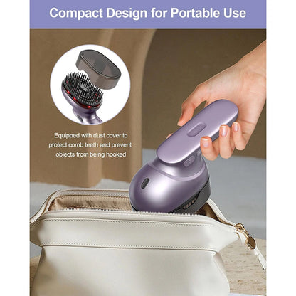 Portable Electric Scalp Massager Comb, Detachable Head Massage Brush, Essential Oil Atomizing Function