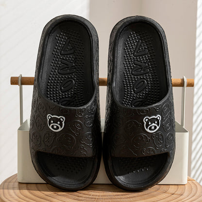 Cute Bear Womens Slippers Summer Indoor Soft Cartoon Sandals Bathroom Antislip Outdoor Couple Shoe  8