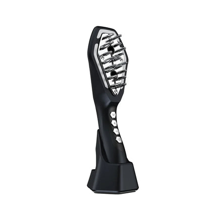 Multifunctional EMS Hair Comb for Hair Loss Prevention, Lescolton Red Light Therapy Scalp Massager, Oil Control Photon