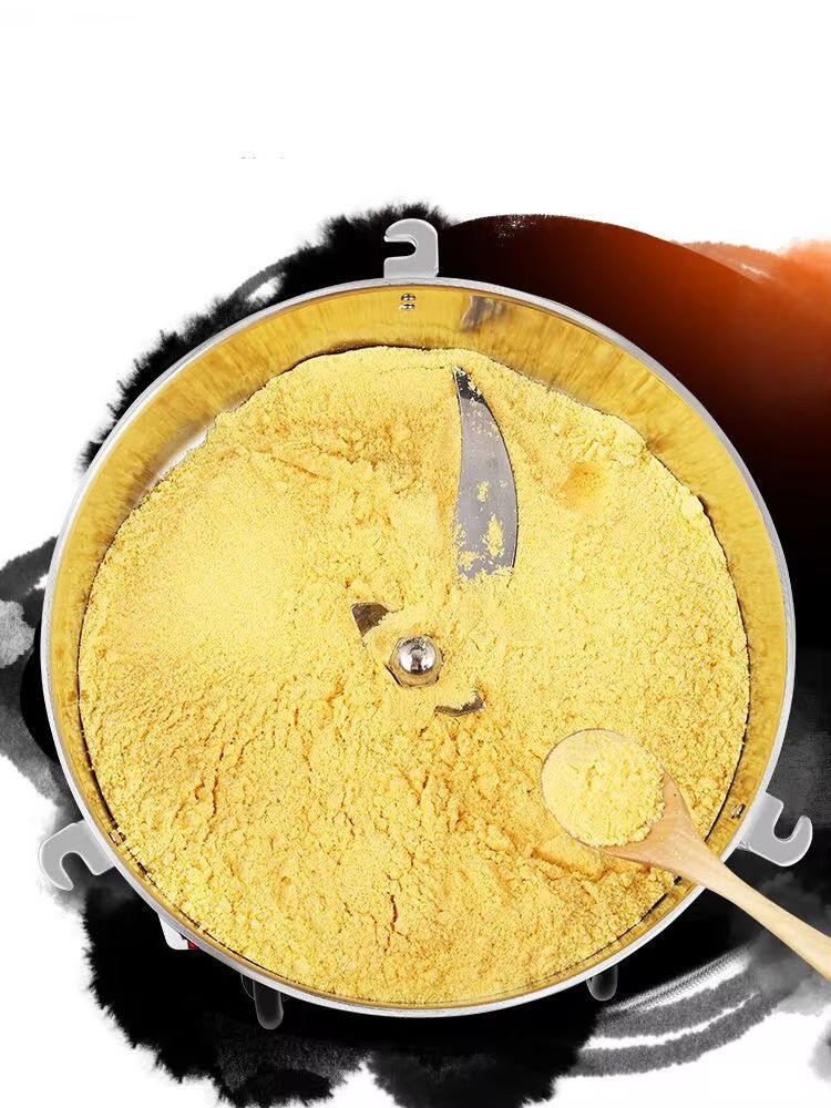 4500G Commercial Grain Grinder  4500W HighSpeed Stainless Steel Powder Mill For Spices Cereals  Her 3