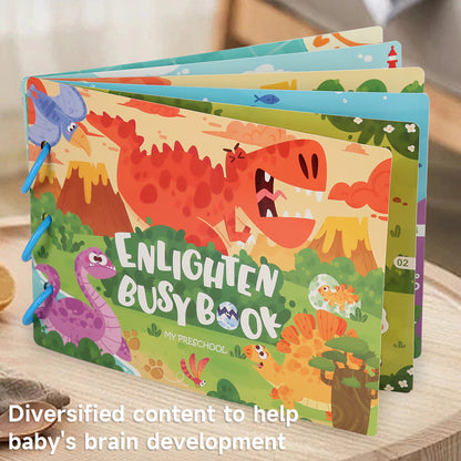 Kids Quiet Book Sticker Set – Montessori-Inspired, Reusable Classified Sticker Book for Early Learning & Travel Fun