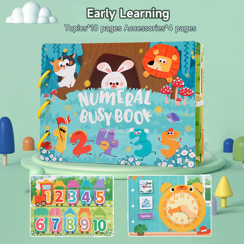 Kids Quiet Book Sticker Set – Montessori-Inspired, Reusable Classified Sticker Book for Early Learning & Travel Fun