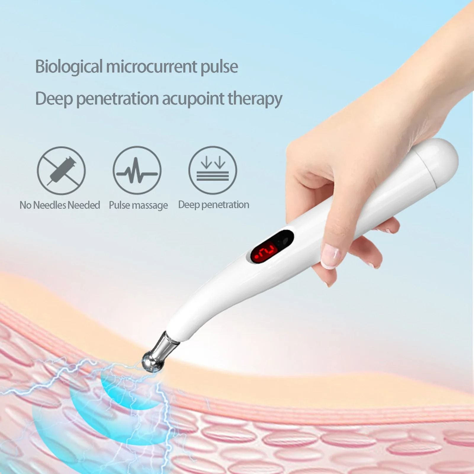 Acupuncture Pen Pain Relief Massage Tool 4