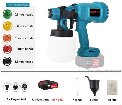 Cordless Electric Paint Sprayer For Home And Auto Projects 7