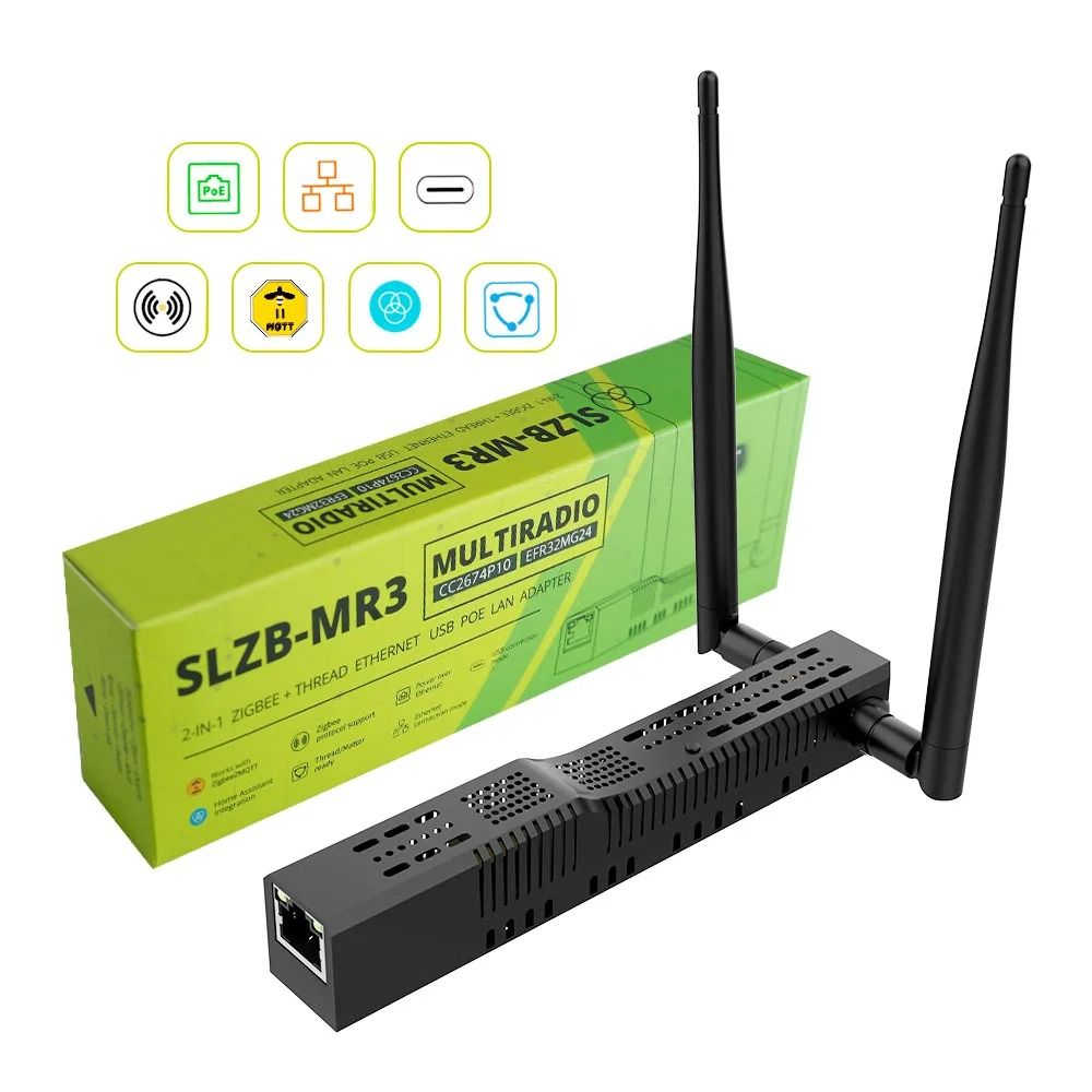 Smart Zigbee WiFi Gateway Hub with USB and POE Support for Home Automation